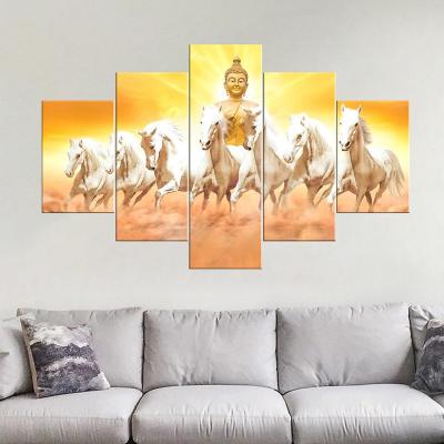 Seven Horse Canvas