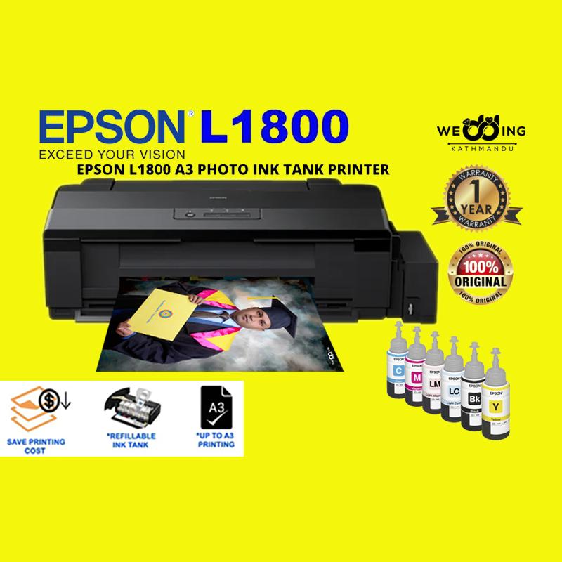 Printer Epson L1800 A3 Photo Ink Tank 47 OFF