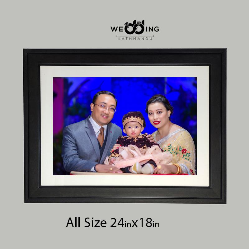 Family Photo Frame size