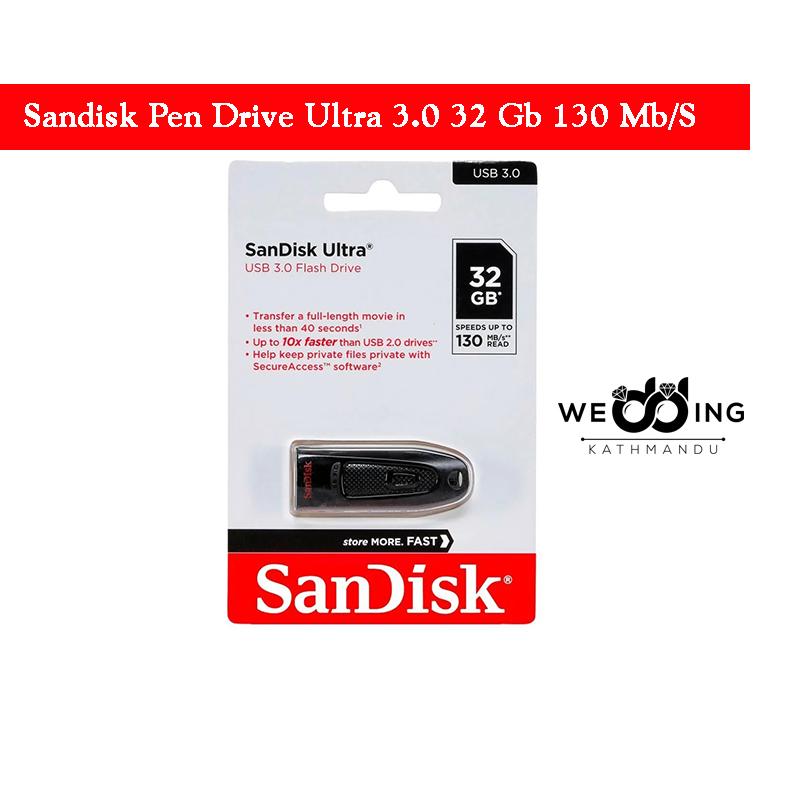 Sandisk Pen Drive Ultra 3.0 32 Gb 130 Mb/S Price