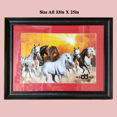 Seven Horse Painting Photo Frame In Kathmandu Nepal