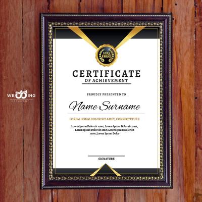 a4 Brown certificate frame price in nepal