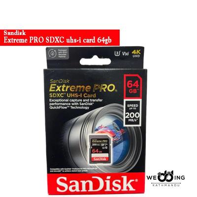 Extreme PRO 64GB SDXC is SanDisks most powerful SD UHS-I memory card